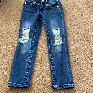 Little girls used true religion jeans size 5
